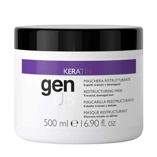 Genus Keratin
Maschera Ristrutturante - Capelli Stressati e Danneggiati 500ml