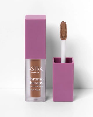 Astra Chromo Therapy Liquid Eyeshadow Finish Matt - 05 Cocoanomaly