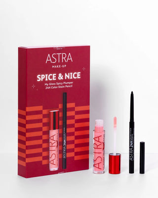 Astra Spice&Nice - My Gloss Spicy Plumper  & 24h Color-Stain Pencil