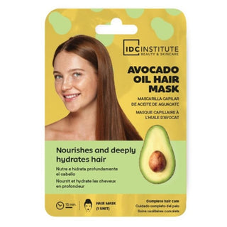 IDC Institute Beauty e Skincare Maschera Per Capelli con Olio di Avocado