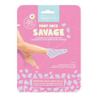 IDC Institute Beauty e Skincare Exfoliating Foot Sock Savage - Calzino Esfoliante Per Piedi
